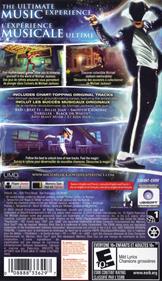 Michael Jackson: The Experience - Box - Back Image