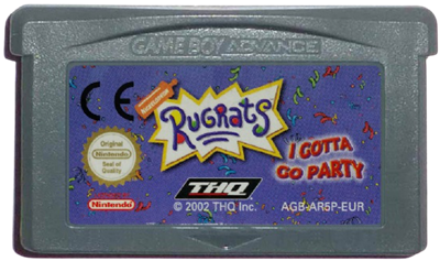 Rugrats: I Gotta Go Party - Cart - Front Image