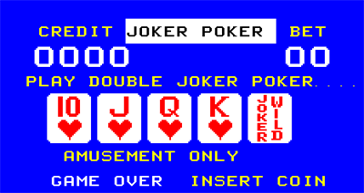 Double Joker Poker - Screenshot - Game Title Image