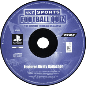 Sky Sports Football Quiz - Disc Image