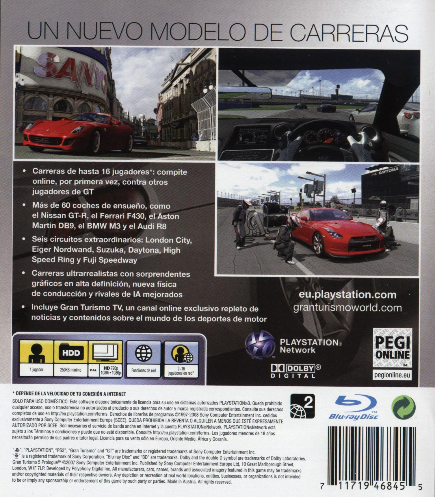 Gran Turismo 5 Prologue (PS3) - The Cover Project