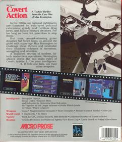 Sid Meier's Covert Action - Box - Back Image