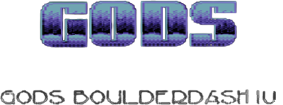Gods Boulder Dash 4 - Clear Logo Image