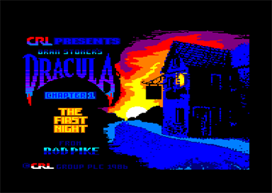Dracula - Screenshot - Game Title Image