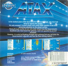 Atax - Box - Back Image