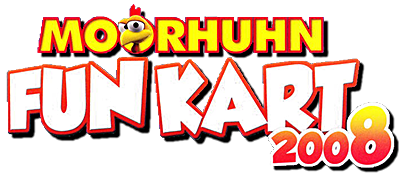 Moorhuhn: Fun Kart 2008 - Clear Logo Image