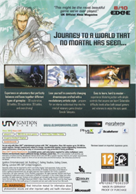 El Shaddai: Ascension of the Metatron - Box - Back Image