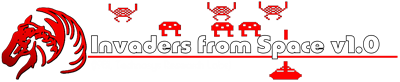 Invaders from Space Version 1.0 - Clear Logo Image