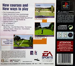 PGA Tour 98 - Box - Back Image