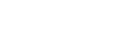 30 Years of Nintendon't. - Clear Logo Image
