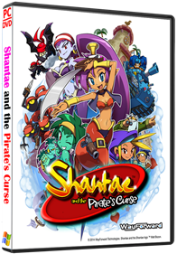 Shantae and the Pirate's Curse - Box - 3D Image