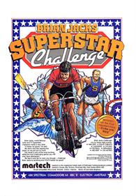 Brian Jacks Superstar Challenge - Advertisement Flyer - Front Image