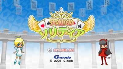 Tenshi no Solitaire - Screenshot - Game Title Image