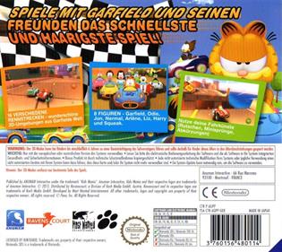 Garfield Kart - Box - Back Image