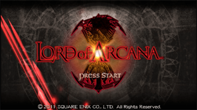Lord of Arcana - Screenshot - Game Title Image