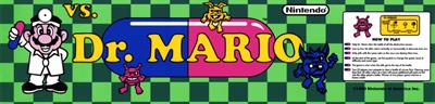 Vs. Dr. Mario - Arcade - Marquee Image