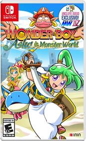 Wonder Boy Asha in Monster World - Box - Front - Reconstructed Image