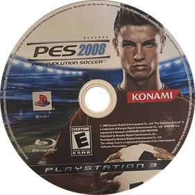 PES 2008: Pro Evolution Soccer - Disc Image