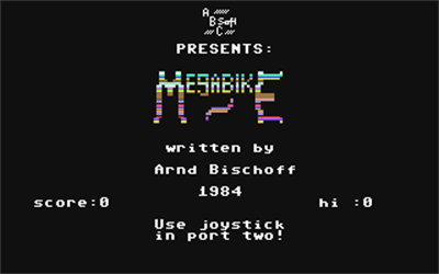 Megabike - Screenshot - Game Title Image