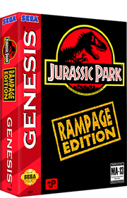 Jurassic Park: Rampage Edition - Box - 3D Image