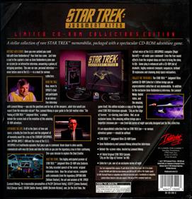 Star Trek: Judgment Rites (Limited CD-ROM Collector's Edition) - Box - Back Image