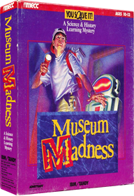 Museum Madness - Box - 3D Image