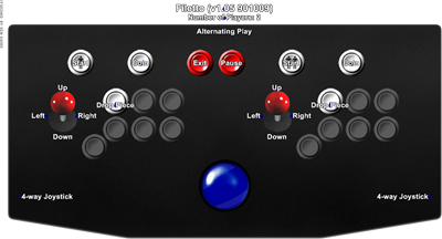 Filetto - Arcade - Controls Information Image