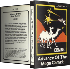 Advance of the Mega Camels - Box - 3D Image