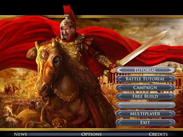 Grand Ages: Rome - Screenshot - Game Select Image