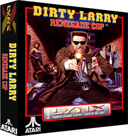 Dirty Larry: Renegade Cop - Box - 3D Image