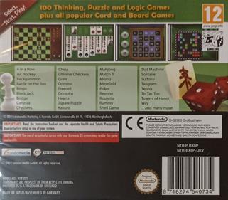 100 Classic Games - Box - Back Image