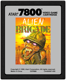 Alien Brigade - Cart - Front Image