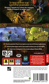Dungeons & Dragons Tactics - Box - Back Image