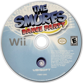 The Smurfs: Dance Party - Disc Image