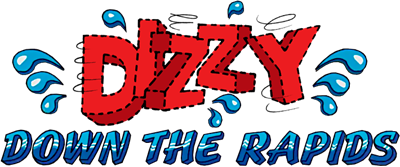 Dizzy: Down the Rapids - Clear Logo Image