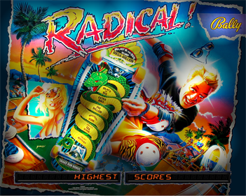 Radical! - Arcade - Marquee Image