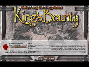 King's Bounty - Screenshot - Game Title Image