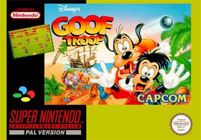 Disney's Goof Troop - Box - Front Image