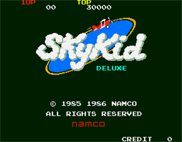 Sky Kid Deluxe - Screenshot - Game Title Image