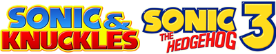 Sonic & Knuckles / Sonic the Hedgehog 3 - Clear Logo Image