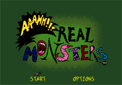 AAAHH!!! Real Monsters - Screenshot - Game Title Image