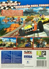 Sonic & SEGA All-Stars Racing - Box - Back Image