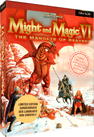 Might and Magic VI: The Mandate of Heaven - Box - 3D Image