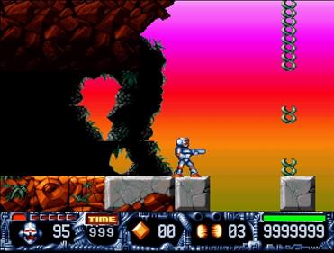 Turrican II AGA - Screenshot - Gameplay Image