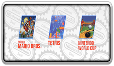 Super Mario Bros. / Tetris / Nintendo World Cup - Banner Image