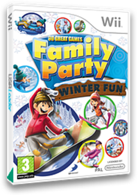 Family Party: 30 Great Games: Winter Fun - Box - 3D Image