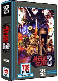 Metal Slug 3 - Box - 3D Image