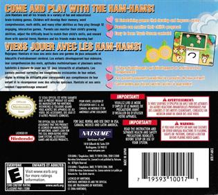 Hi! HamTaro: Ham-Ham Challenge - Box - Back Image