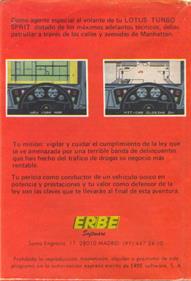 Turbo Esprit - Box - Back Image