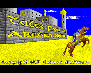 Tales From The Arabian Nights - Screenshot - Game Title Image
